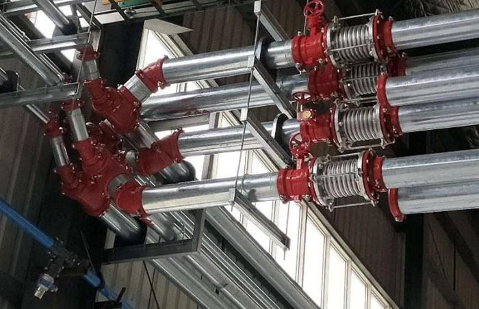 不銹鋼波紋補(bǔ)償器使用現(xiàn)場(chǎng)